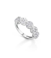 Ringe PG Gioielli Dame Cristal in Weißgold Diamante 0.7 Ct ANVFROZ/2 - ANVFROZ/2